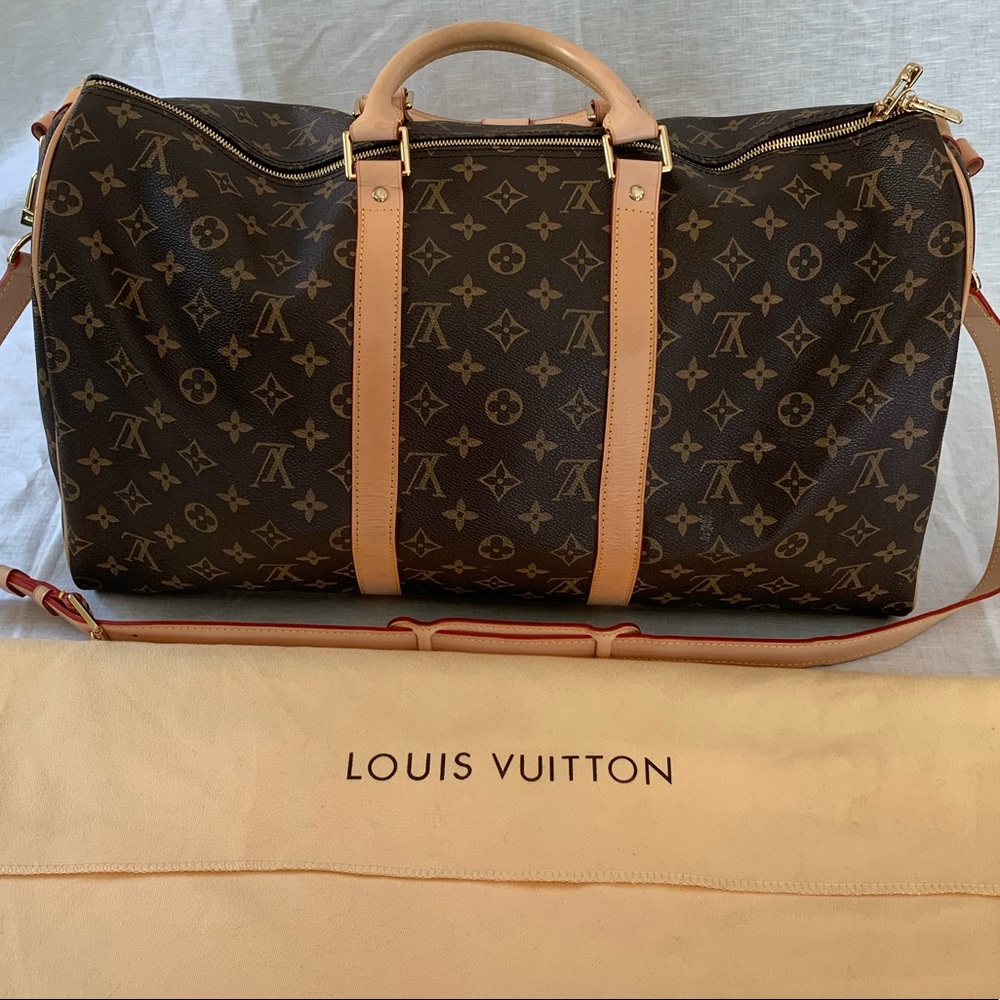 Louis Vuitton Monogram Keepall Bandoulière 50